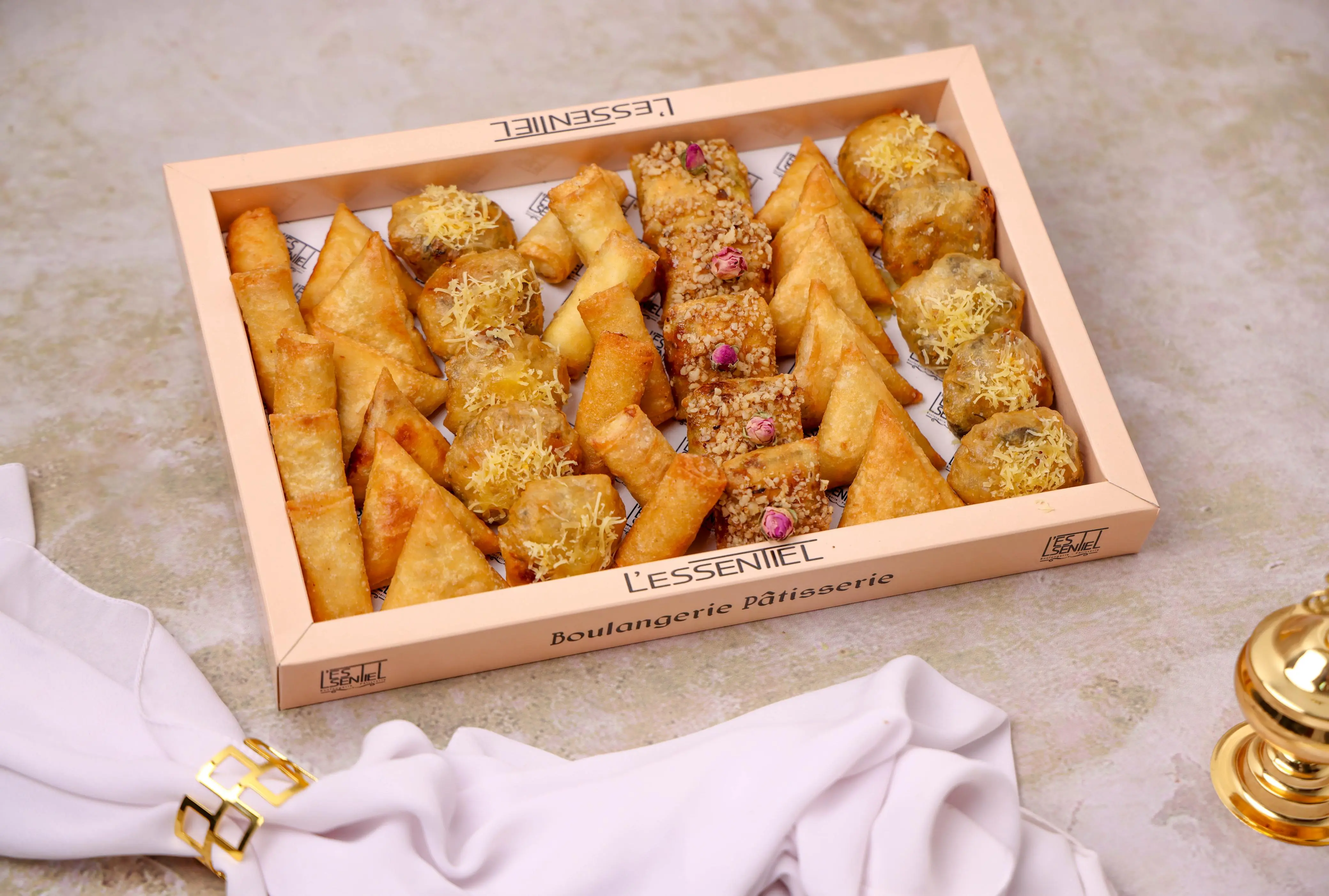 Buffet salé pour mariage marocain